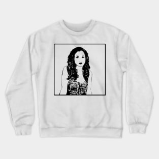 Woman portrait 27 Anne Bradstreet Crewneck Sweatshirt